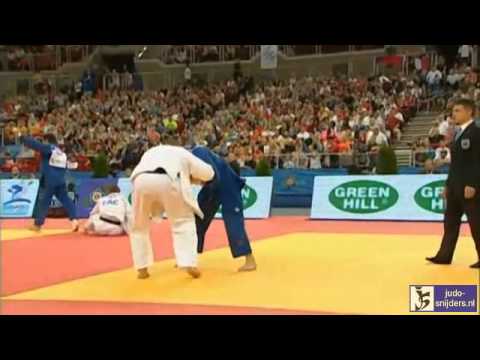 Judo 2013 European Championships Budapest: Liparteliani (GEO) - Voprosov (RUS) [-90kg] semi-final