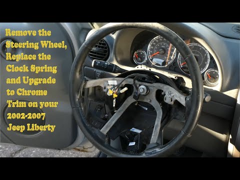 Remove the Steering Wheel from your 2002-2007 Jeep Liberty KJ... and add some radio controls!