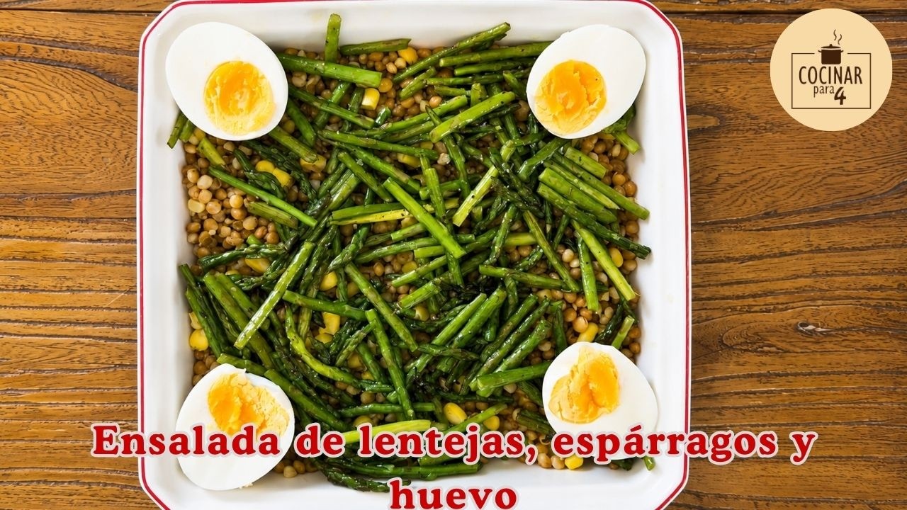La ensalada de lentejas del verano