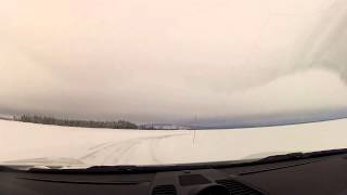 preview picture of video 'Laponie Ice Driving en 991 GT3'