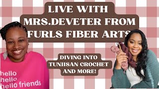 Live with Mrs. Deveter From Furls Crochet