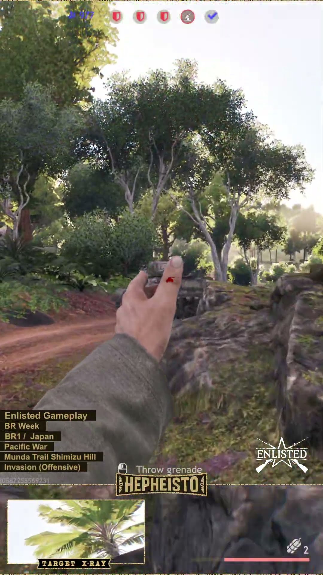 Engineer eliminates Tank M5A1 with Explosion Pack