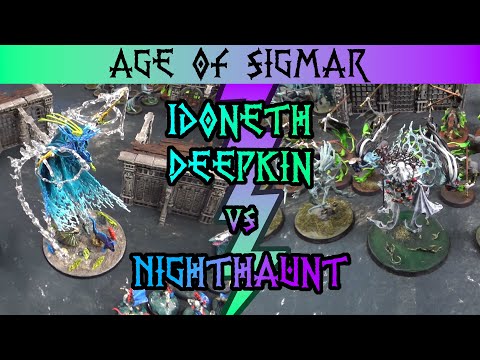 Idoneth Deepkin vs Nighthaunt | Age of Sigmar 3.0 | 2000 Point Battle Report