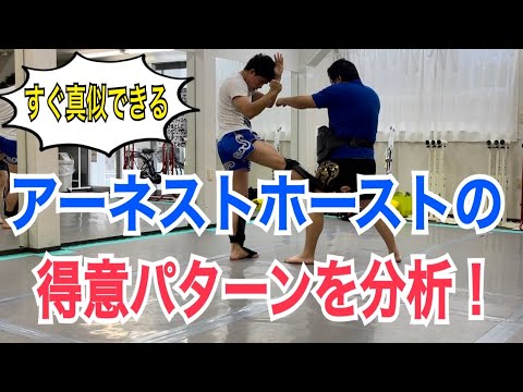 アーネストホースト選手の得意パターンを分析！~確実にダメージを蓄積させるポイントを解説~