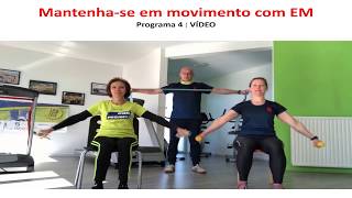 Exercícios de flexibilidade e resistência para os membros superiores Mantenha-se em movimento com EM