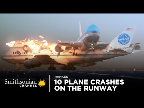 10 Intense Plane Crashes on the Runway | Smithsonian Channel