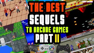 The Best Sequels to Arcade Classics #arcadegames #arcadegaming #retrogames