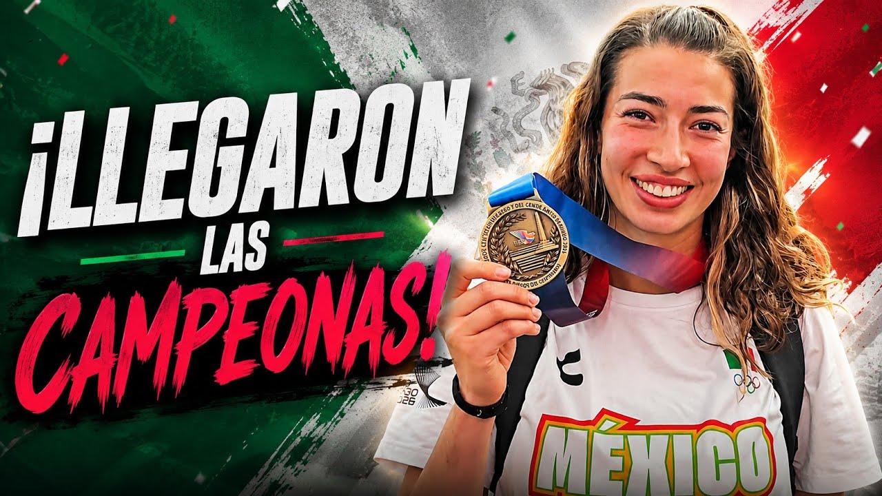 Las campeonas están en casa: México Femenil Sub-23 llega con la medalla de oro
