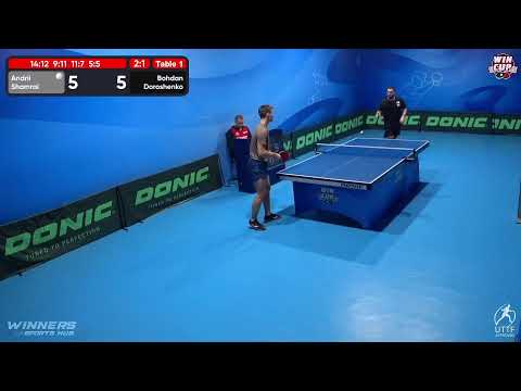 13:30 Andrii Shamrai 3-1 Bohdan Doroshenko West 1 WIN CUP 18.11.2022 | TABLE TENNIS WINCUP