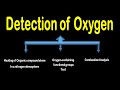 Methods For The Detection Of Oxygen Organic Compounds Organic Chemistry