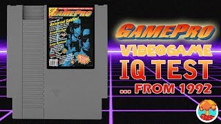 Take the GamePro Video Game IQ Test (From 1992) - Defunct Games
