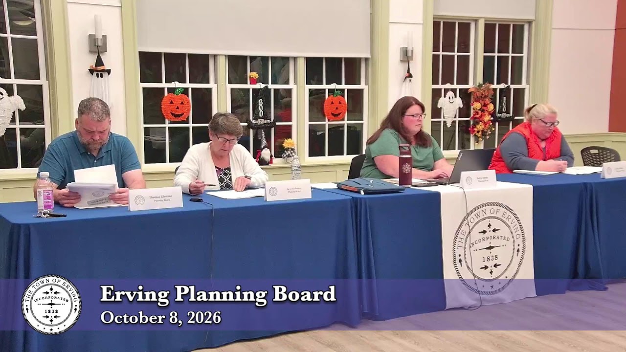 From the Planning Board