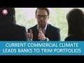 Current Commercial Climate Leads Banks to Trim Portfolios