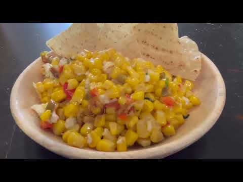 How to make Corn Dip for  tacos