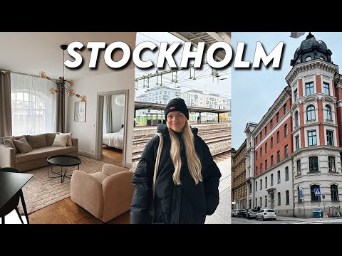 Moving to Stockholm Sweden 🇸🇪 my first impressions, apartment tour & exploring the city