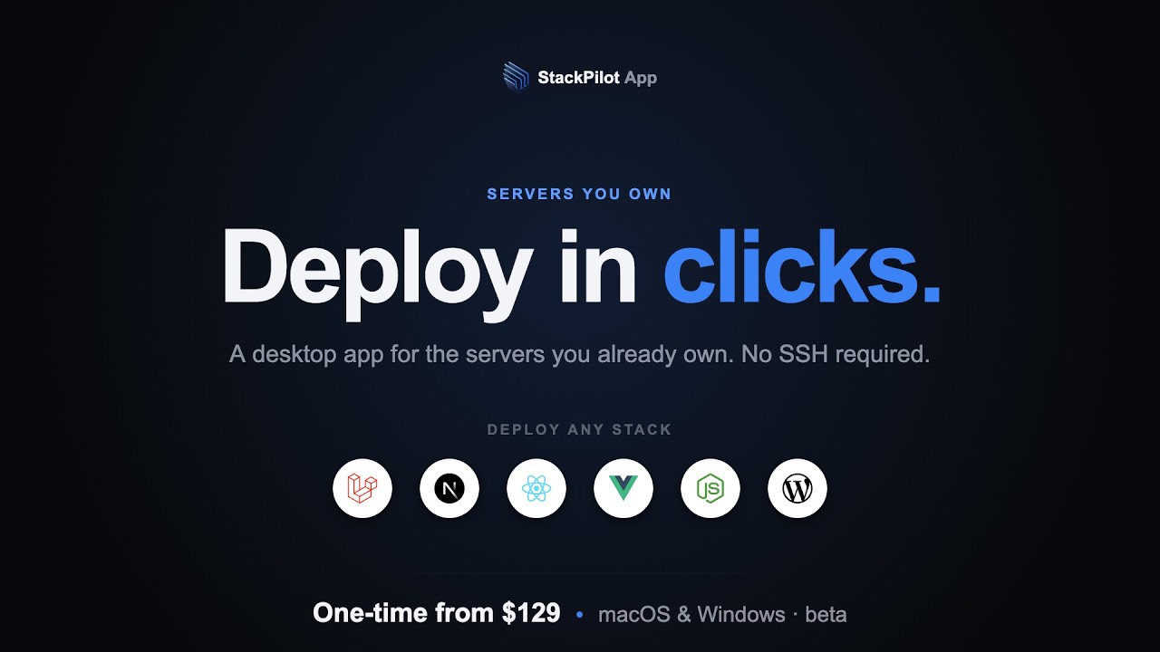 What StackPilot App is, and what it isn't
