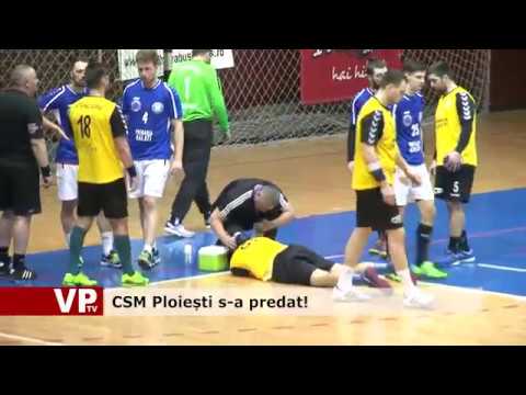 CSM Ploiești s-a predat!