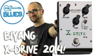 Video thumbnail for Biyang Tonefancier X-Drive OD8 Overdrive Pedal Demo by intheblues