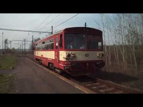 Odjezd vlaku Os 6514 (ČD 810.150) - Tvršice, 4. 4. 2014