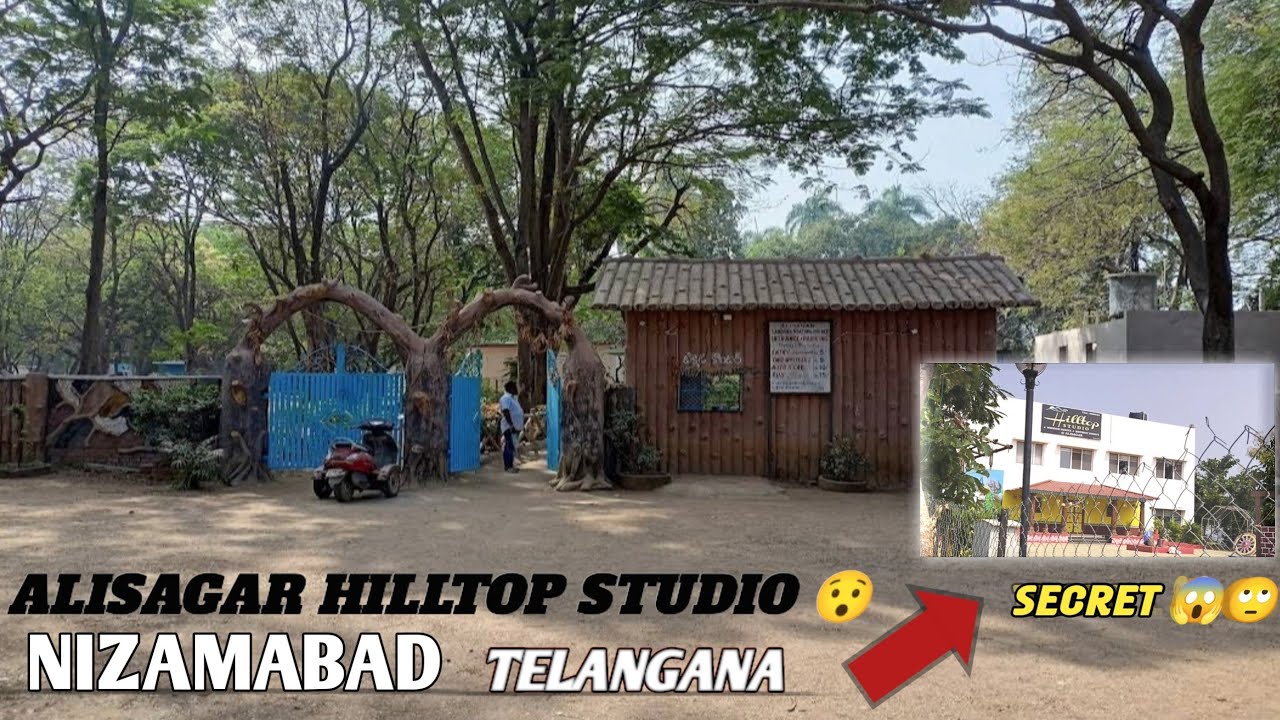 My First Vlog [Ali sagar Hill Top Studio 😯 Secret🙅]-In-[Nizamabad] [Telangana] ,😇#trending #video