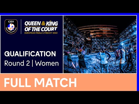 Full Match | Women's Qualication Round 2 - Group B | CEV Queen & King of the Court