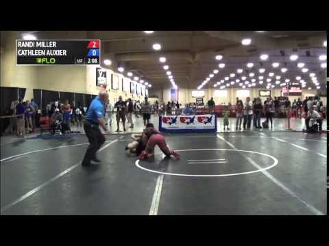 69 kg R1 - Randi Miller (Army WCAP) vs Cathleen Auxier (California Grapplers)