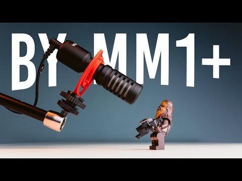 Boya universalus kompaktiškas mikrofonas BY-MM1+/ Super-cardioid Condenser Shotgun Microphone video