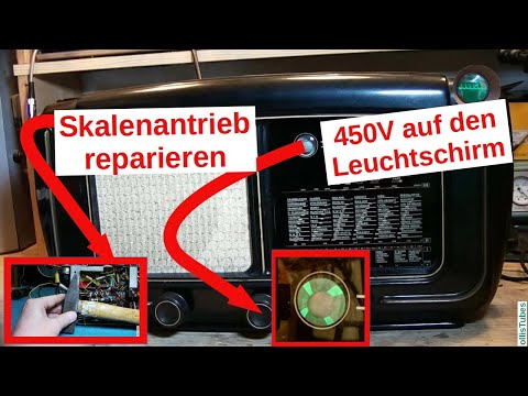 [127] Blaupunkt NU670W Teil3 - mag. Auge, Reflexschaltung, Skalenatrieb, Flankendemodulator