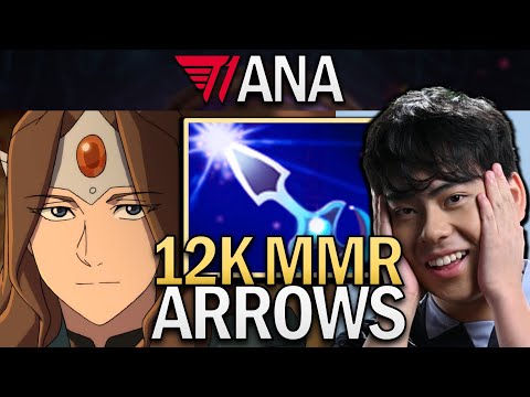 Mirana Dota 2 Gameplay T1.Ana with 12K MMR Arrows and Daedalus #dota2 #dota2gameplay