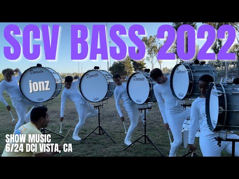 Santa Clara Vanguard (SCV) Bass 2022 - Show Music - 6/24 DCI Vista, CA