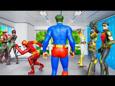 The SUPERHERO ACADEMY! 🏫😍 (ESCALATED) (a Fortnite short film)