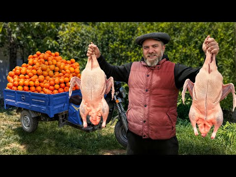 Crispy Orange Duck 🦆 Cooked in a Tandoor | Juicy & Flavorful