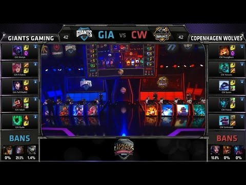 EU LCS GIA vs CW Game 1 Highlights (EU LCS Spring 2015)