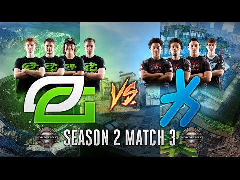 Black Ops 3 CWL - Season 2 Match 3 - OpTic vs. h2k