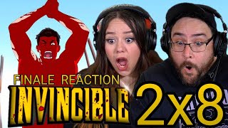 Invincible 2x8 REACTION | Thought You Were Stronger | Episode 8 Season Finale