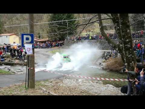40° rally del Ciocco 2017 Umberto Scandola guado San Rocco