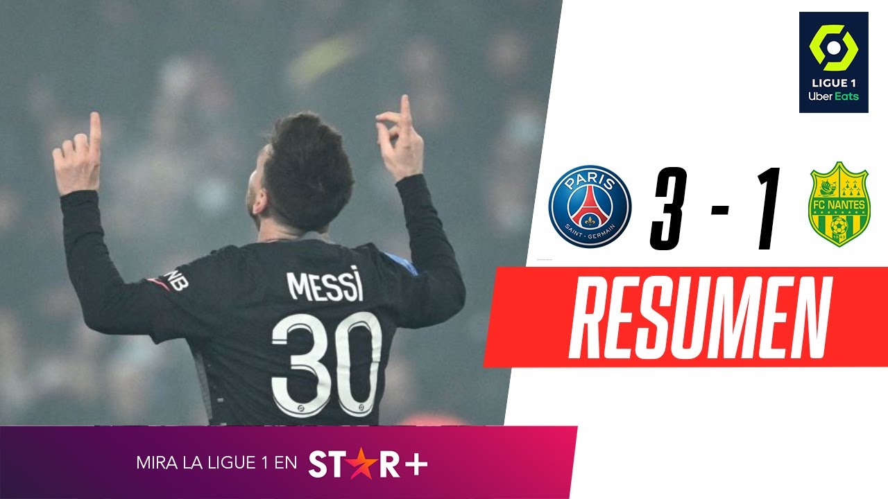 ¡GOLAZO DE MESSI Y TRIUNFAZO DEL PSG DE POCHETTINO! | PSG 3-1 Nantes | RESUMEN