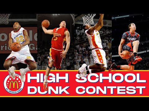NBA Players in High School Dunk Contest