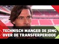 De Jong: "Het zal nog wel even druk blijven"