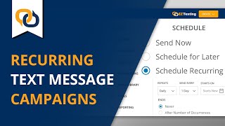Creating a Recurring Text Campaign | EZ Texting Tutorial