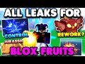 All NEW Blox Fruit Leaks + Jurassic ISLAND, and FRUIT REWORKS Coming SOON!