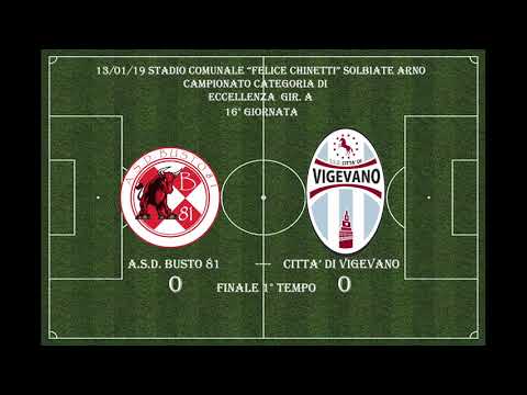 13-01-19 Highlights A.S.D. BUSTO 81 - CITTA' DI VIGEVANO 2-1