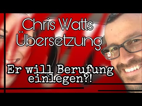 Chris Watts will Berufung einlegen! Wurde er reingelegt?! | TrueCrime - Übersetzung auf DEUTSCH