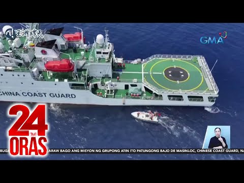 China Coast Guard, nagsagawa ng pagsasanay sa Panatag bago ang Pinoy civilian mission 24 Oras