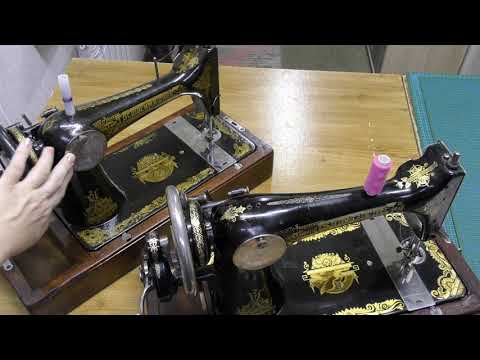 Singer 127К. и Госшвеймашина. Как они похожи.
