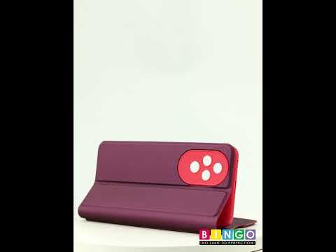 Миниатюра изображения товара Чехол-книжка Bingo Magnetic для Honor 200 (бордовый)