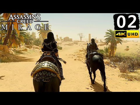 Assassin's Creed Mirage Gameplay Walkthrough Part 2 - PC 4K 60FPS No Commentary