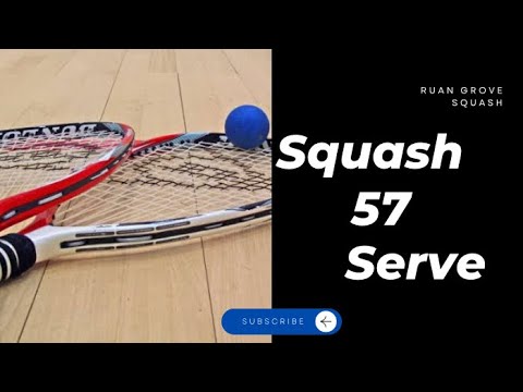 Mastering the Serve: Unleash Your Power in Squash 57 with Ruan Grove!