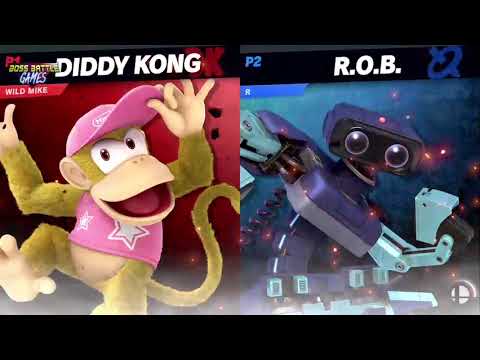 duck190 (Diddy Kong) vs RiskTKR (R.O.B.) - Salty Sunday #330 Loser's Quarters