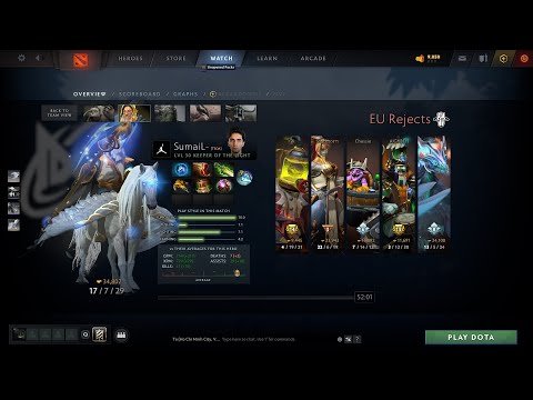 dota2fullmatch - sumail - kof - Nigma vs EU rejects - DPC2 2022